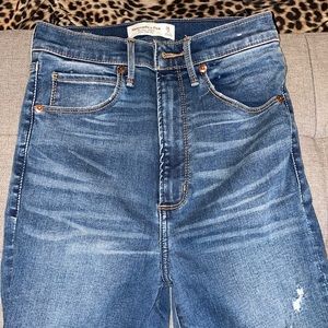 American Eagle super high rise skinny jeans!